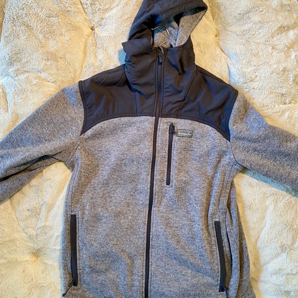 Gray Fleece Spring/Fall Jacket - Picture 2 of 3